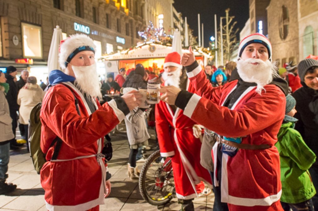 Der traditionelle Nikolausride fand bereits zum sechsten Mal statt.
