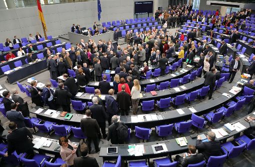 Der Bundestag hat der Diätenregelung aus der vergangenen Legislaturperiode zugestimmt. Foto: dpa