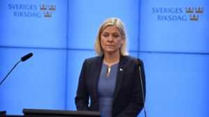 Die erste Frau an Schwedens Regierungsspitze