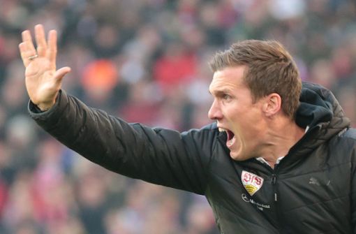 Mit dem VfB Stuttgart ist Hannes Wolf aufgestiegen, nun will er mit dem Hamburger SV nach oben. Foto: Baumann