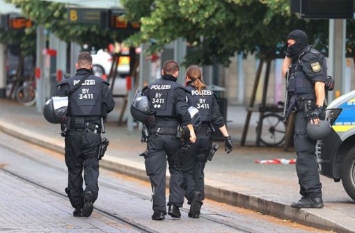 In Würzburg kam es zu der tödlichen Messerattacke, bei der drei Menschen starben. Foto: dpa/Karl-Josef Hildenbrand