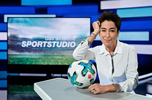 Seit 2018 moderiert Dunja Hayali das „Aktuelle Sportstudio“. Foto: ZDF
