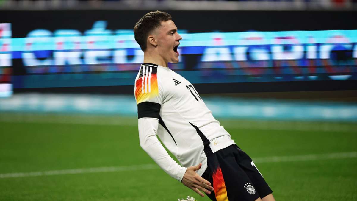Frankreich gegen Deutschland: Wirtz erzielt schnellstes Länderspieltor der DFB-Geschichte