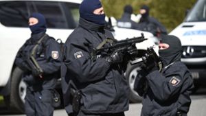 Die Polizei führt regelmäßig Terrorabwehr-Übungen durch (Symbolbild). Foto: dpa