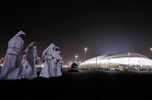 Sieben von acht Stadien sind extra für die WM in Katar gebaut worden. Es ist unklar, was aus ihnen wird, denn in dem Wüstenstaat spielt Fußball normalerweise keine große Rolle. Foto: picture alliance/dpa/Sharil Babu