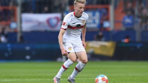 Chris Führich wurde im Spiel des VfB Stuttgart beim VfL Bochum eingewechselt. Foto: imago/Revierfoto