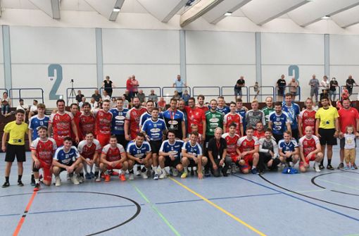 Oeffinger Handball-Freundschaftstreffen  mit Gästen aus Pfullingen Foto: Maximilian Hamm