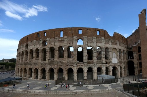 Das Colosseum in Rom: in der italienischen Hauptstadt kommen drei Ratten auf einen Einwohner. Foto: dpa