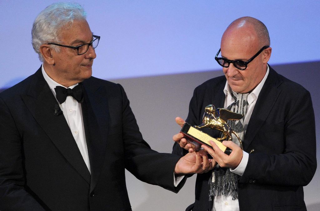 Die Dokumentation „Sacro GRA“ des italienischen Regisseurs Gianfranco Rosi (rechts) hat den Goldenen Löwen der 70. Internationalen Filmfestspiele Venedig gewonnen.