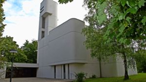 Die denkmalgeschützte Gartenstadtkirche ist aus dem Stadtbild Foto:  