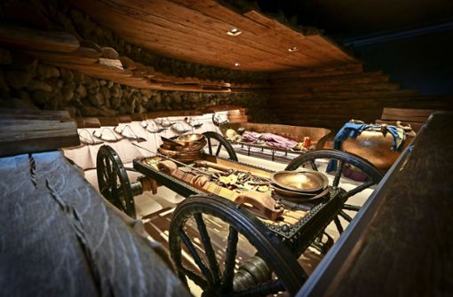 Die Exponate rund um ein 2500 Jahre altes Grab geben Einblicke in das Leben der Kelten. Foto: factum/Granville