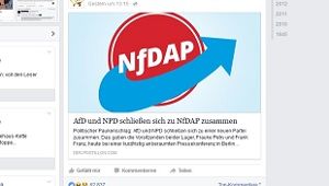 NfDAP: Machen AfD und NPD gemeinsame Sache?