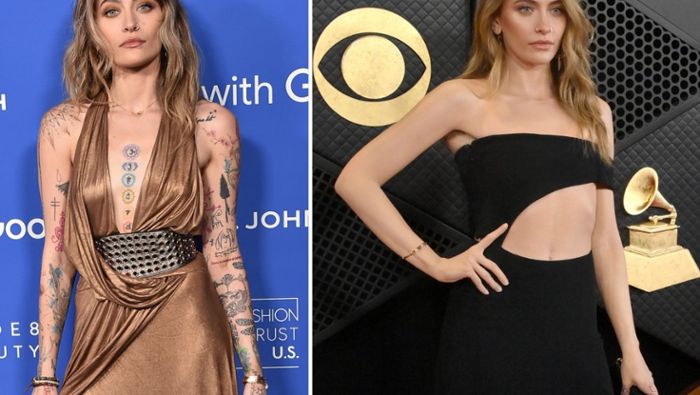 Paris Jackson bei den Grammys: Wo sind ihre über 80 Tattoos hin?