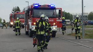 Die Feuerwehr war durch eine Brandmeldeanlage alarmiert worden. Foto: Feuerwehr Affalterbach