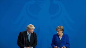 Angela Merkel fand die Witze von Boris Johnson nicht so witzig. Foto: AFP