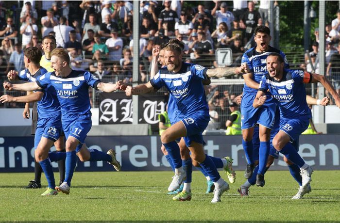 WFV-Pokal-Finale gegen SSV Ulm 1846: Die Stuttgarter Kickers ziehen in den DFB-Pokal ein
