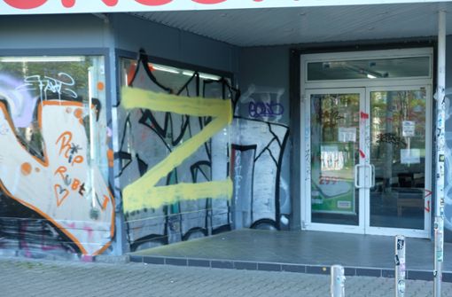 Auch in Deutschland taucht das Z-Symbol immer wieder auf (Symbolbild). Foto: IMAGO/Rico Thumser