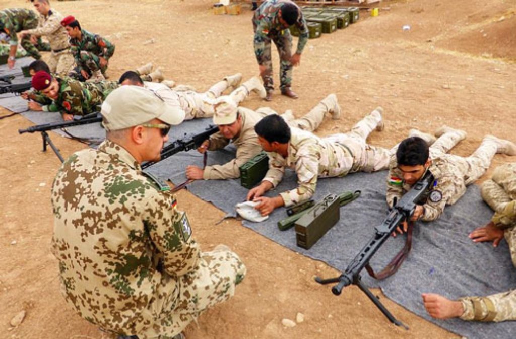 Deutsche Soldaten im Irak: Bundeswehr warnt vor IS ...