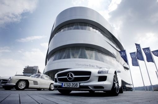 Eine Marke für Stuttgart: Das Mercedes-Museum Foto: Wagner