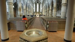 Im Münster St. Paul betonte der Ministerpräsident Winfried Kretschmann die Gemeinsamkeiten zwischen den christlichen Konfessionen. Foto: Rudel/Hass