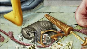Jerg Ratgeb hat Karnöffel-Karten gemalt, ein zu seiner Zeit beliebtes Spiel. Foto: Staatsgalerie
