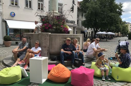 Einzelhändler versuchen immer wieder, die Esslinger Innenstadt mit kreativen Ideen zu beleben. Foto: privat