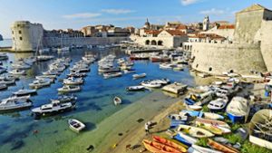 Das malerische Dubrovnik: Ausgerechnet Kroatiens populärstes Touristenziel im Süden Dalmatiens wurde im vergangenen Jahr von der Coronakrise besonders hart getroffen. Foto: Imago/John-Patrick Morarescu