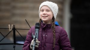 Greta Thunberg kann sich über ihr Zeugnis freuen Foto: dpa