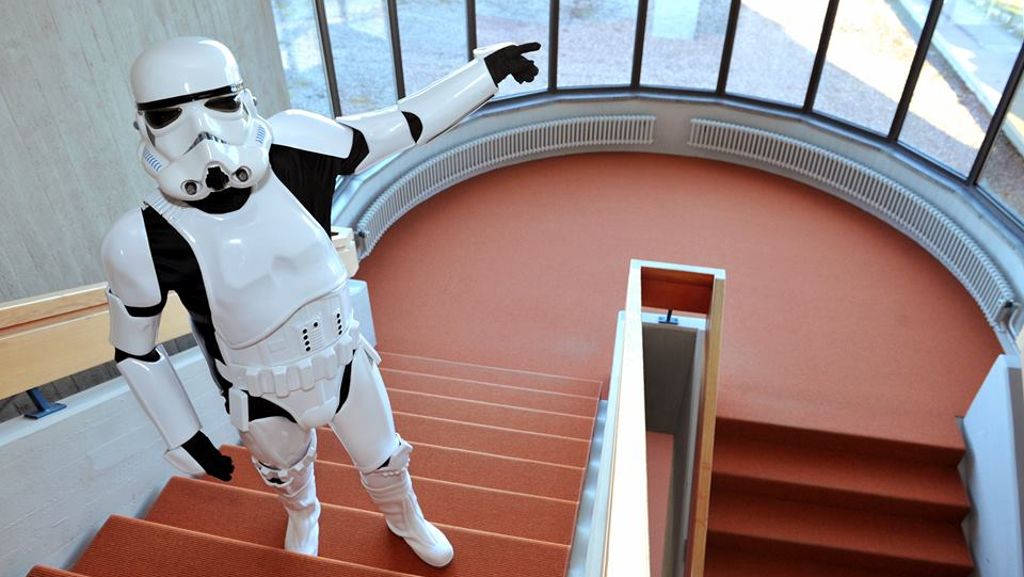 Galaktischer Adventskalender am Flughafen: Star Wars-Hype hat Stuttgart im Griff
