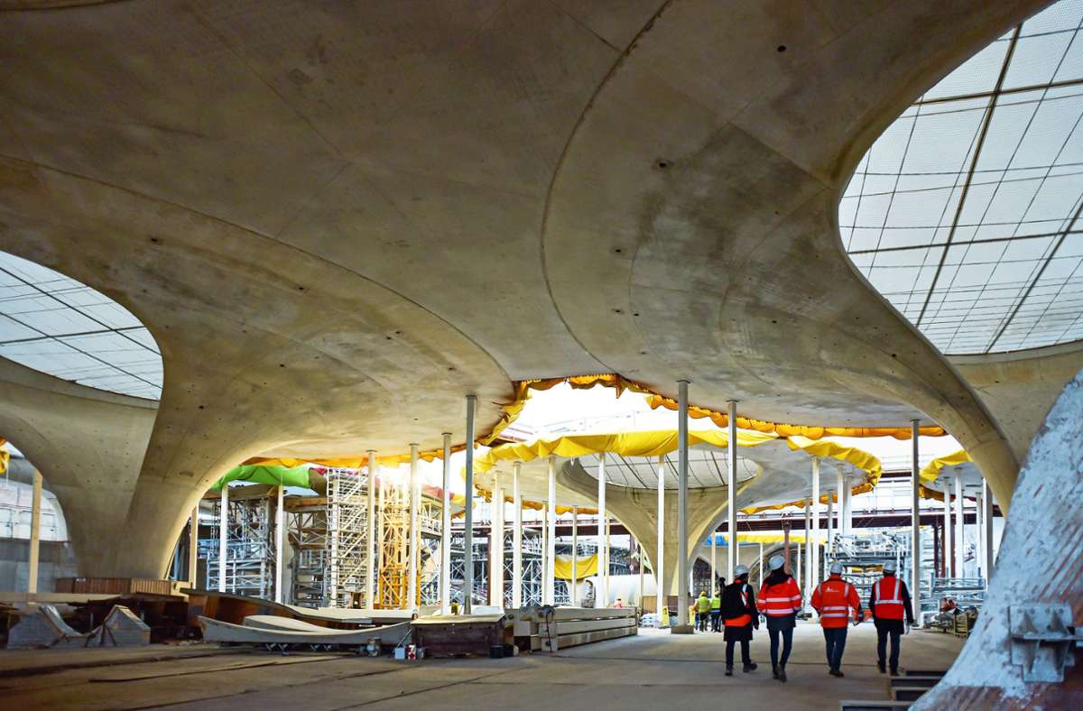 Der Bau des Tiefbahnhofs wird erneut teurer und dauert wohl länger. Foto: Lichtgut/Max Kovalenko