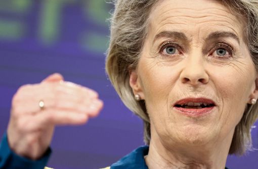EU-Kommissionschefin Ursula von der Leyen will mit der Global-Gateway-Initiative die Position der EU in der Welt verbessern. Foto: AFP/Kenzo Tribouillard