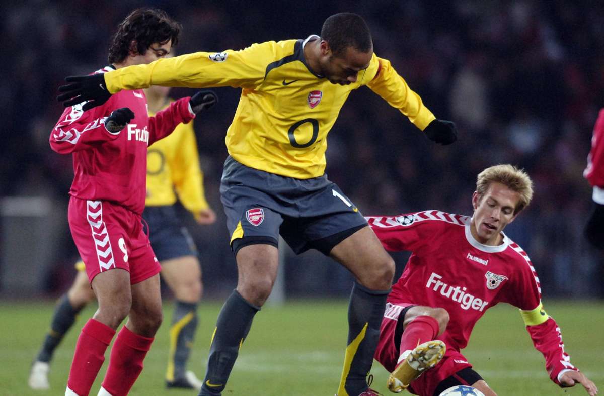 In der Saison 2005/2006 spielte der FC Thun in der Champions League – unter anderem gegen den FC Arsenal. Die Schweizer holten in der Gruppenphase vier Punkte und belegten Platz drei nach sechs Spieltagen.