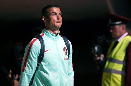 Nach den verheerenden Waldbränden wird in Portugal getrauert – auch die Fußball-Nationalmannschaft um Cristiano Ronaldo . Foto: AFP