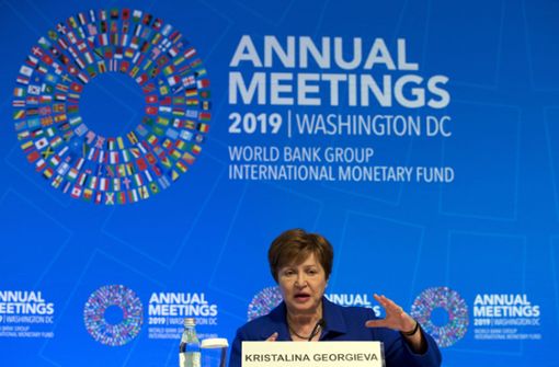 Kristalina Georgieva, die neue Chefin des IWF, lobte die Bundesregierung beim IWF-Treffen für  die Maßnahmen, die Berlin ergreifen will, um die Wirtschaft zu stimulieren. Foto: dpa/Jose Luis Magana