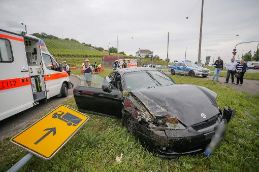 Nach einem Unfall auf der Heilbronner Straße hat sich der Verkehr am Montagnachmittag auf einer Länge von bis zu vier Kilometern gestaut. Foto: www.7aktuell.de | Frank Herlinger