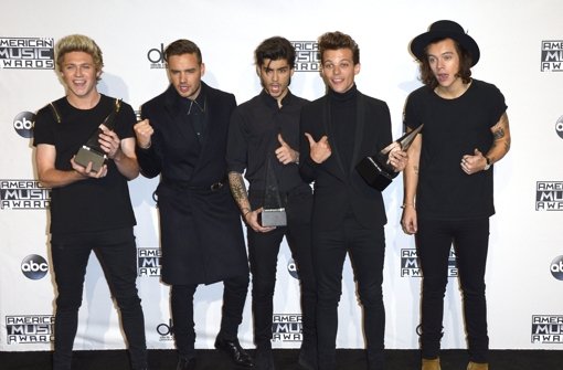 Sahnten bei den American Music Awards richtig ab: One Direction Foto: dpa