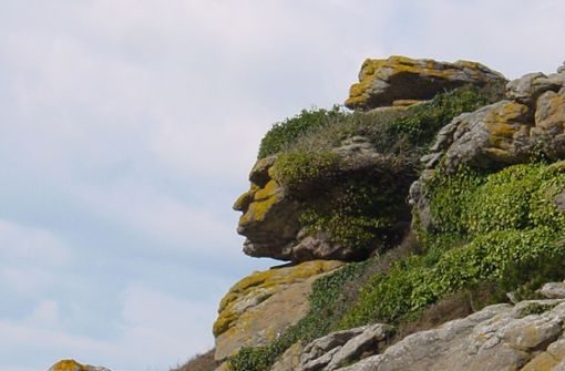 Überall lauern Gesichter – auch in dieser Felsformation. Foto: Wikimedia Commons/Mirabeau