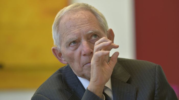 Schäuble fordert neue Schritte für Europa