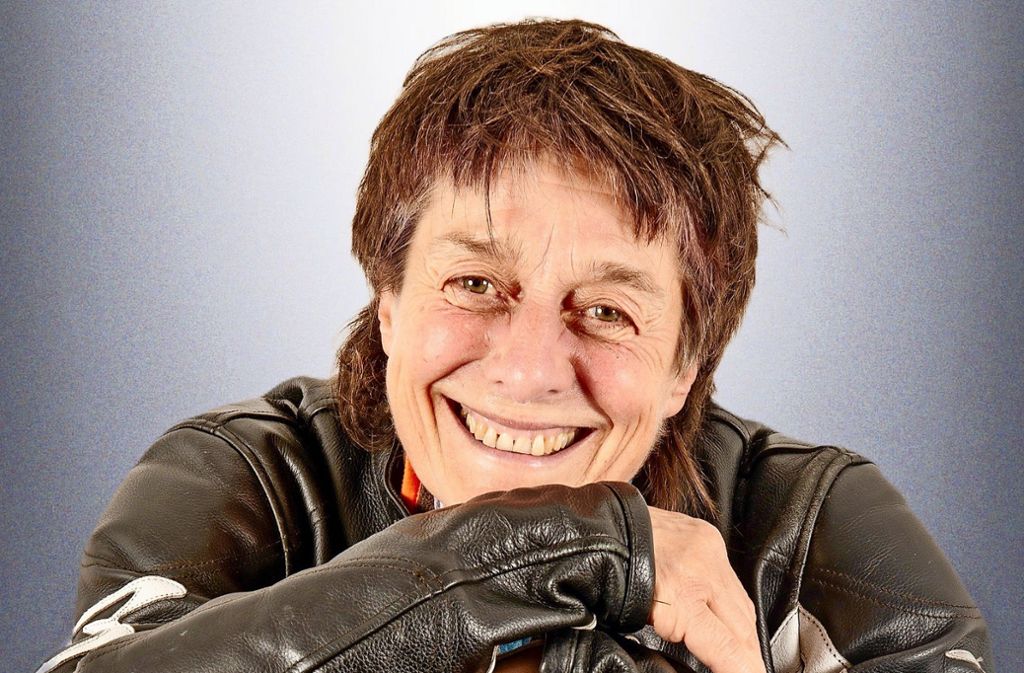 Margot Flügel-Anhalt, die mit 64 Jahren eine Weltreise auf dem Motorrad unternahm,  kommt ins Stuttgarter Cinema.