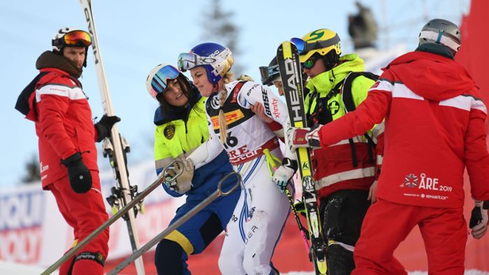 Lindsey Vonn bei Ski-WM schwer gestürzt