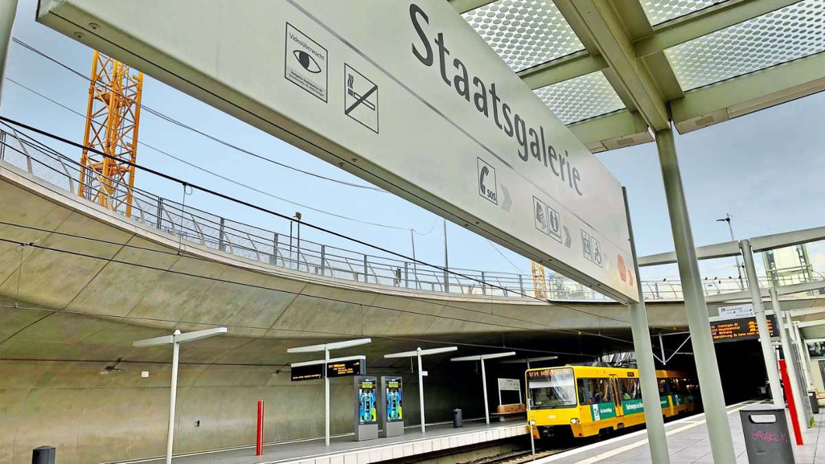 SSB-Haltestelle Staatsgalerie: Fragen im Rathaus zur Sanierung der noch neuen Stadtbahnhaltestelle