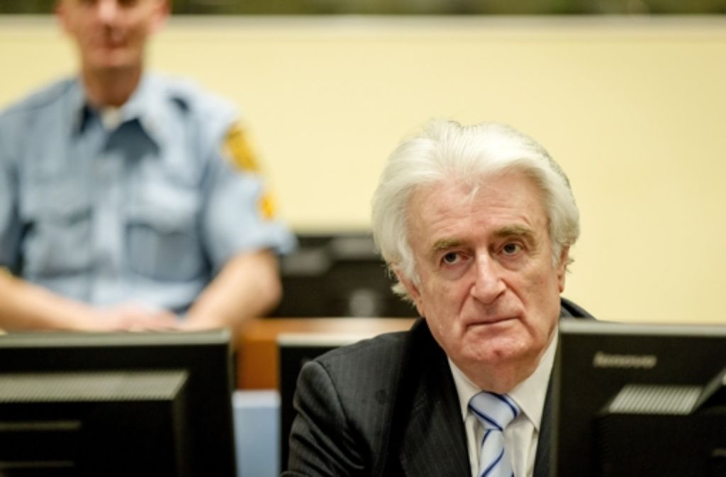 Das Gericht macht Radovan Karadzic für Kriegsverbrechen verantwortlich.