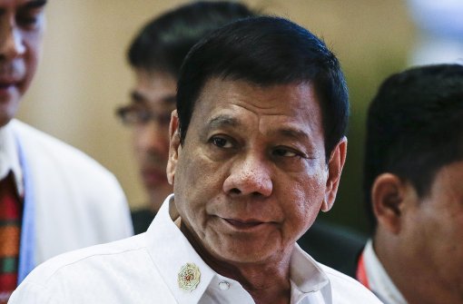 Der philippinische Präsident Rodrigo Duterte hat US-Präsident Barack Obama beleidigt. Foto: EPA