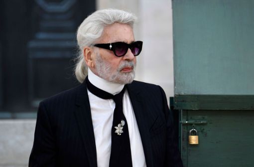 Karl Lagerfeld verpasste noch keine Chanel-Schau. Foto: AFP
