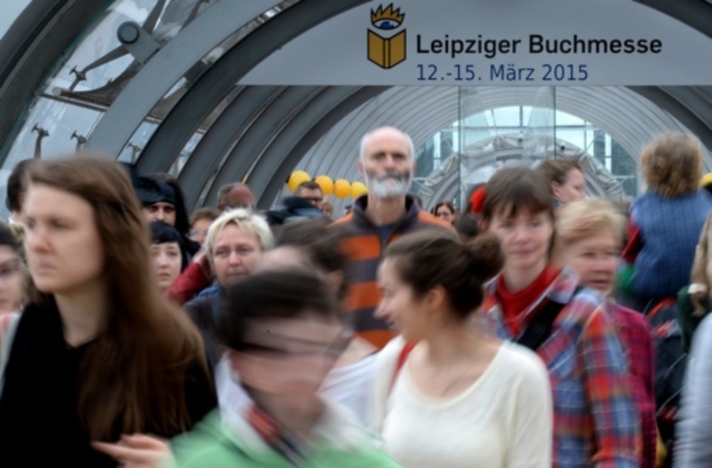 175.000 Gäste haben die Leipziger Buchmesse besucht - Rekord.