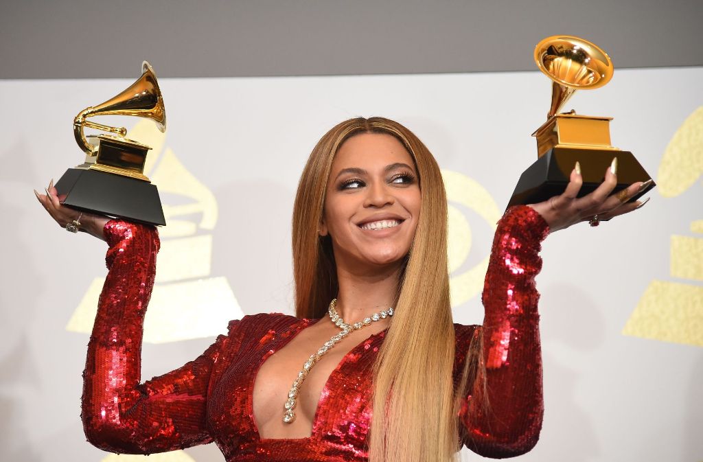 Popstart Beyoncé konnte zwei Grammys mit nach Hause nehmen.