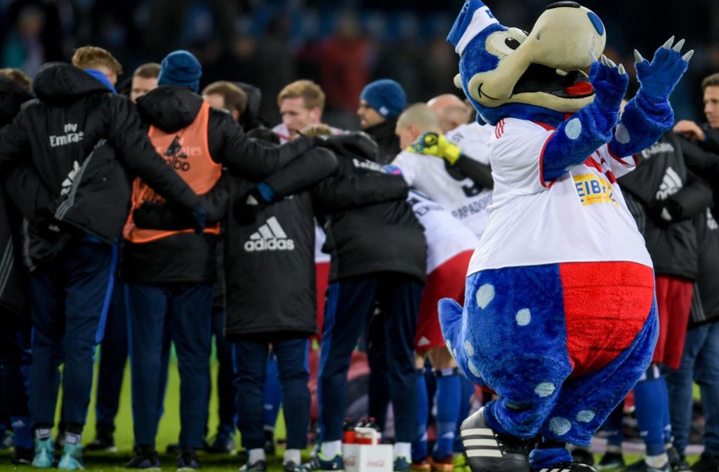 Nach Jahren im Krisenmodus gibt es beim Hamburger SV derzeit wieder öfters was zu feiern. Foto: dpa