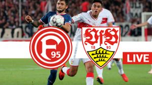 Fortuna Düsseldorf gegen den VfB Stuttgart