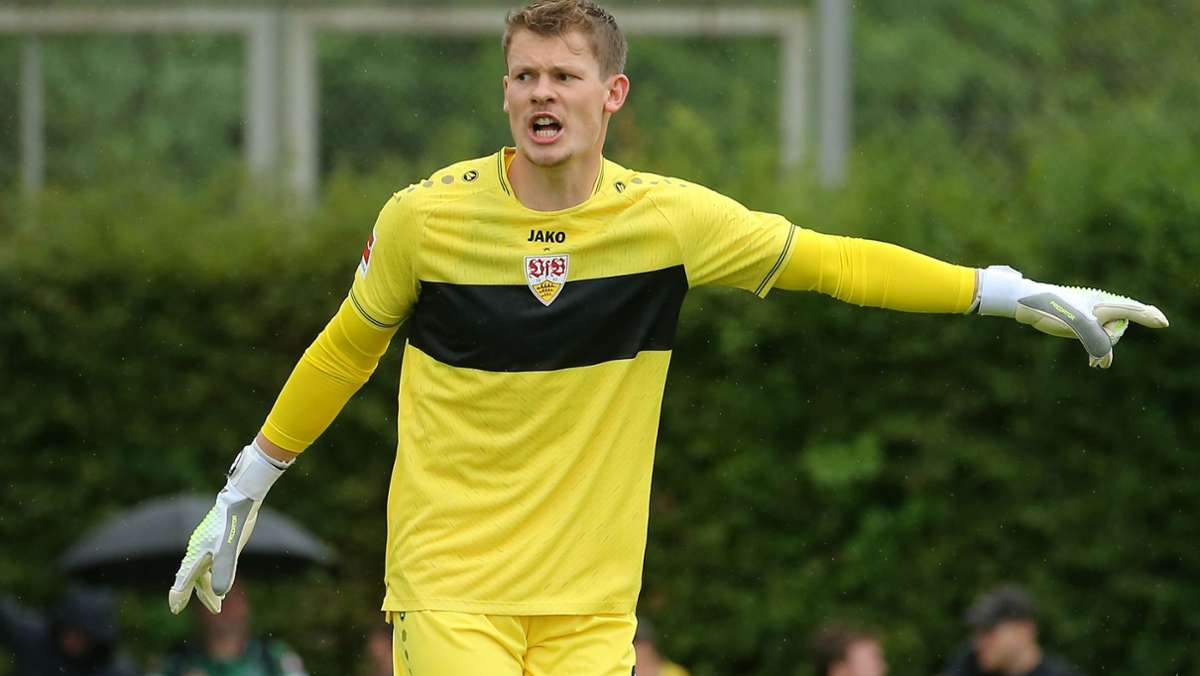 Torhüter des VfB Stuttgart: Lob für Nübel – und eine klare Trainer-Aussage zur Nummer-Eins-Frage