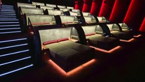 Im Leonberger Traumpalast kann man Kino aus dem Bett genießen. Foto: Traumpalast/Tamara Szupra